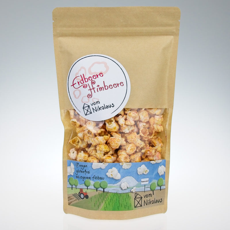 Erdbeer- Himbeere Popcorn 60g
