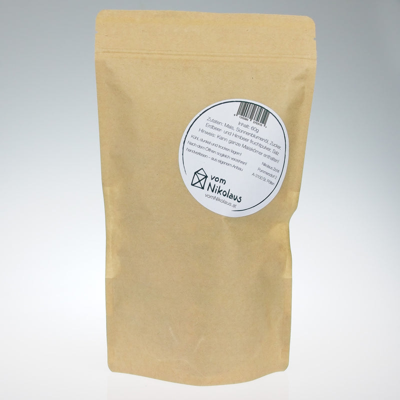 Erdbeer- Himbeere Popcorn 60g